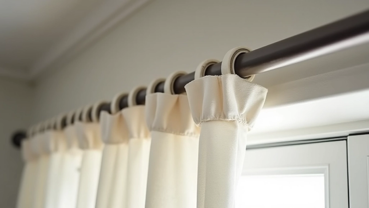 Jak zdjąć żabki z szyny sufitowej